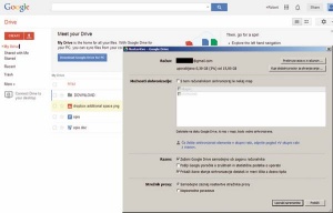 Google Drive ima znan videz iz drugih Googlovih storitev in podporo slovenščini, a je njegov lokalni odjemalec sila reven, ker se vse dogaja v brskalniku.
